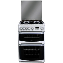 Hotpoint Cannon CH60GCIW Gas Cooker, White White